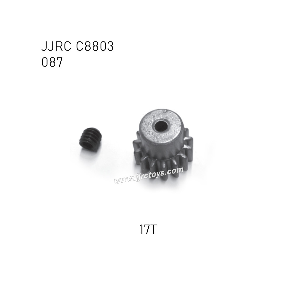 JJRC C8803 4WD RC Car Parts 17T Motor tooth 087 JJRC C8803 4WD RC Car Parts 17T Motor tooth 087