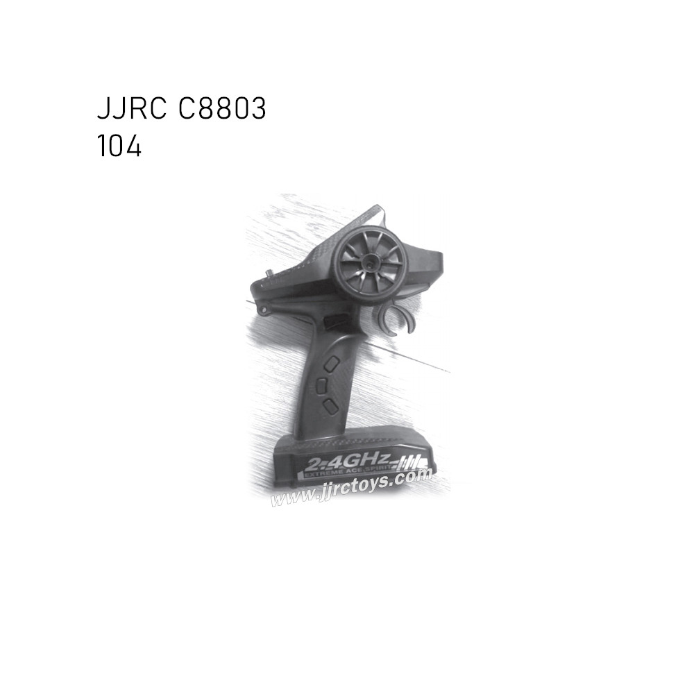 JJRC C8803 Parts 2.4G Remote controller 104 JJRC C8803 Parts 2.4G Remote controller 104
