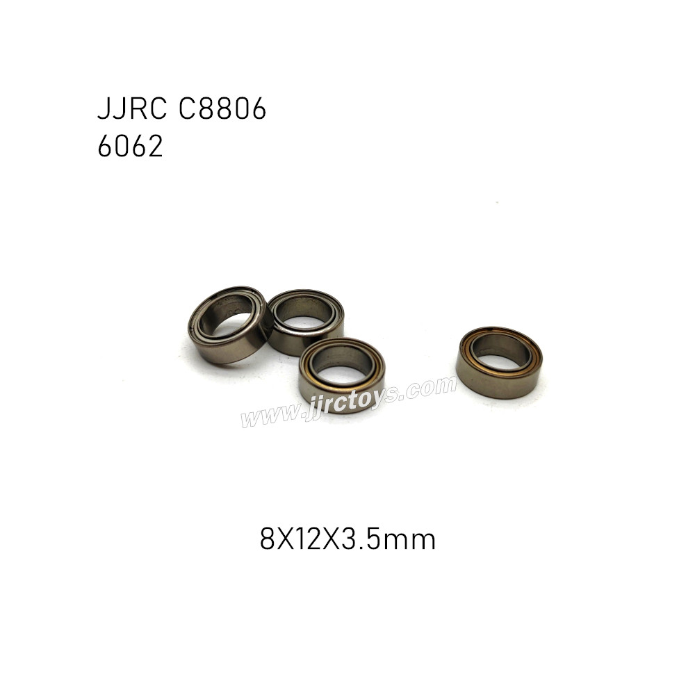 JJRC C8806 RC Car Parts Ball Bearing 8X12X3.5mm 6062 JJRC C8806 RC Car Parts Ball Bearing 8X12X3.5mm 6062