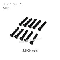 JJRC C8806 RC Car Parts Screw 2.5X14mm 6105