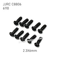 JJRC C8806 RC Car Parts Screw 2.3X6mm 6110