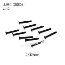 JJRC C8806 RC Car Parts Screw 2X12mm 6112