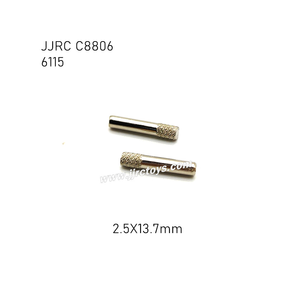 JJRC C8806 RC Car Parts Rear Upper Swing Arm Shaft Pin (2.5X13.7mm) 6115 JJRC C8806 RC Car Parts Rear Upper Swing Arm Shaft Pin (2.5X13.7mm) 6115