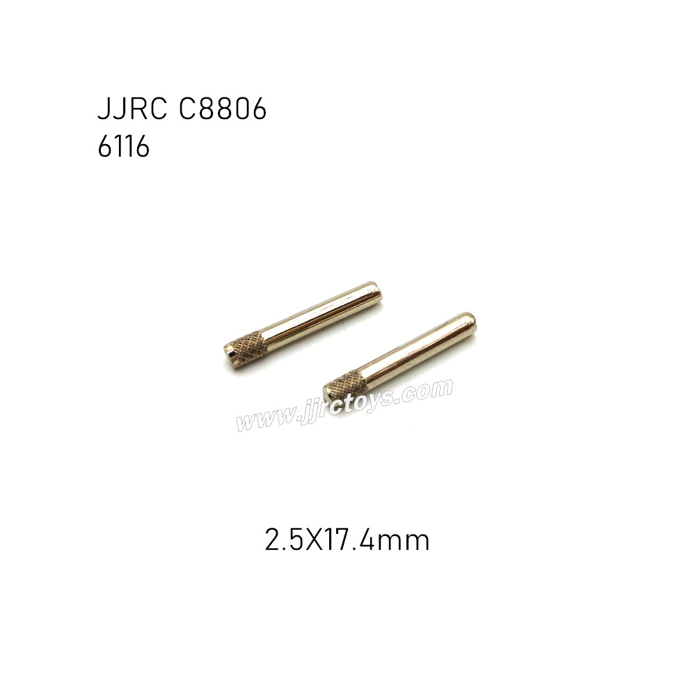 JJRC C8806 RC Car Parts Rear Lower Swing Arm Shaft Pin (2.5X17.4mm) 6116 JJRC C8806 RC Car Parts Rear Lower Swing Arm Shaft Pin (2.5X17.4mm) 6116