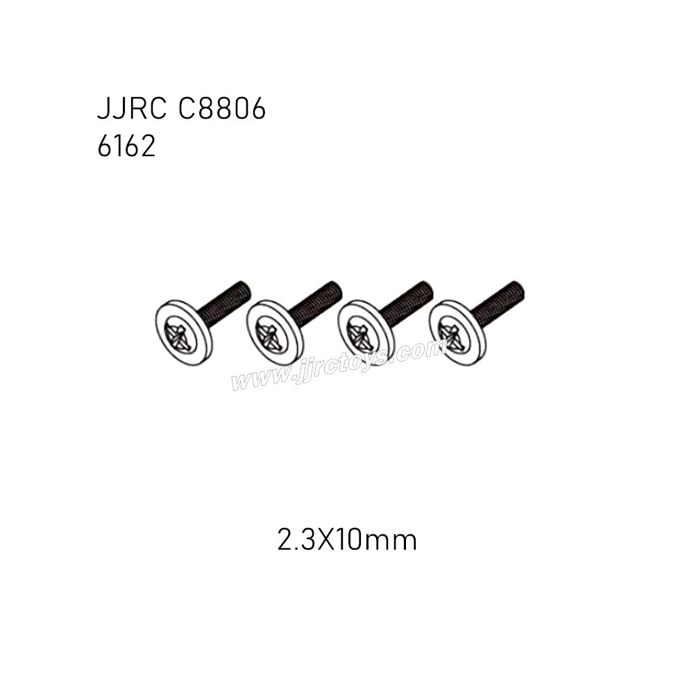 JJRC C8806 RC Car Parts 2.3X10mm Screw 6162 JJRC C8806 RC Car Parts 2.3X10mm Screw 6162