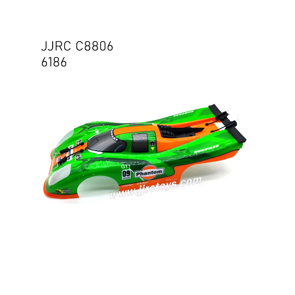 JJRC C8806 1/16 RC Car Parts Body Shell green 6186 JJRC C8806 1/16 RC Car Parts Body Shell green 6186