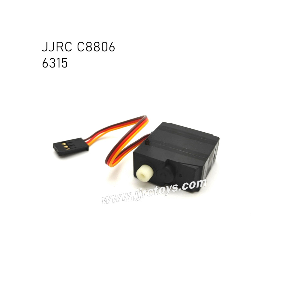 JJRC C8806 1/16 RC Car Parts Brushless 3-Wire 17G Servo 6315 JJRC C8806 1/16 RC Car Parts Brushless 3-Wire 17G Servo 6315