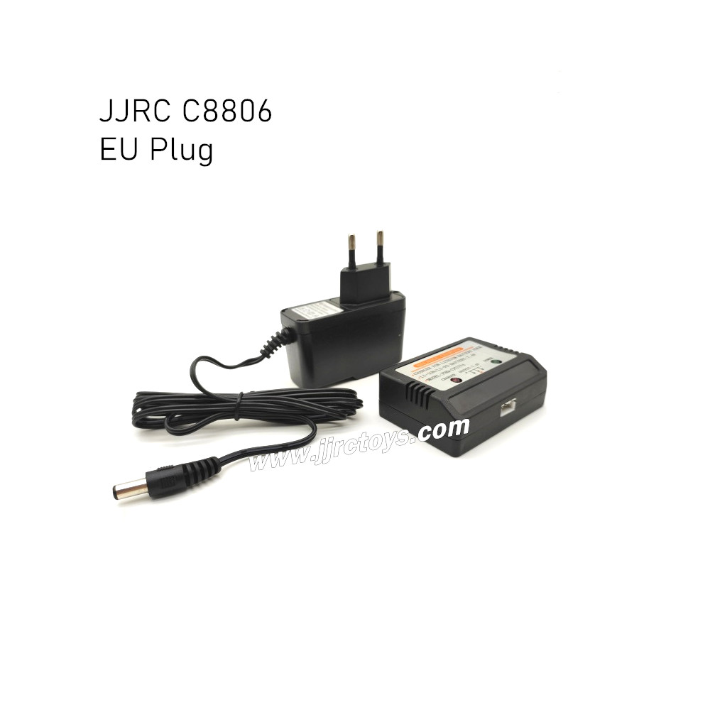 JJRC C8806 1/16 RC Car Parts 7.4V Balance Charger EU Plug JJRC C8806 1/16 RC Car Parts 7.4V Balance Charger EU Plug