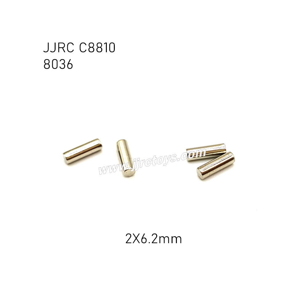 JJRC C8810 1/18 RC Car Parts Optical Axis 2X6.2mm 8036 JJRC C8810 1/18 RC Car Parts Optical Axis 2X6.2mm 8036