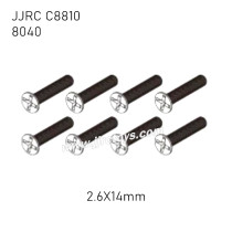 JJRC C8810 RC Truck Parts 2.6X14mm Screw 8040