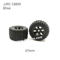 JJRC C8810 RC Truck Parts 67MM Tire 8046