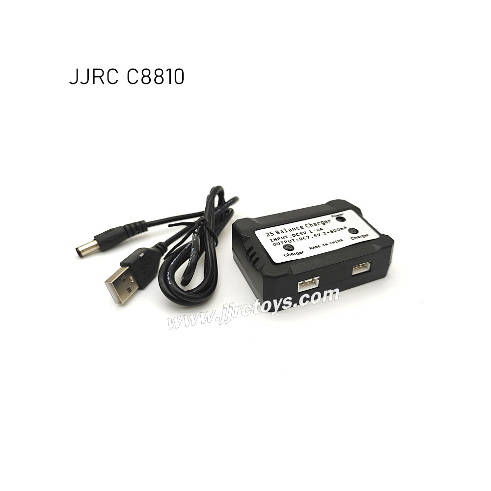 JJRC C8810 Upgrade Parts 7.4V Dual Battery Charger JJRC C8810 Upgrade Parts 7.4V Dual Battery Charger