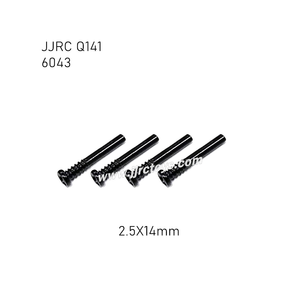 JJRC Q141 4WD RC Car Parts Screw 2.5X14mm 6043 JJRC Q141 4WD RC Car Parts Screw 2.5X14mm 6043