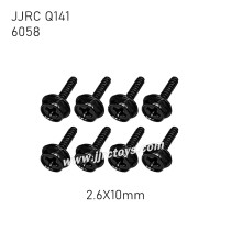 JJRC Q141 RC Truck Parts Screw 2.6X10mm 6058