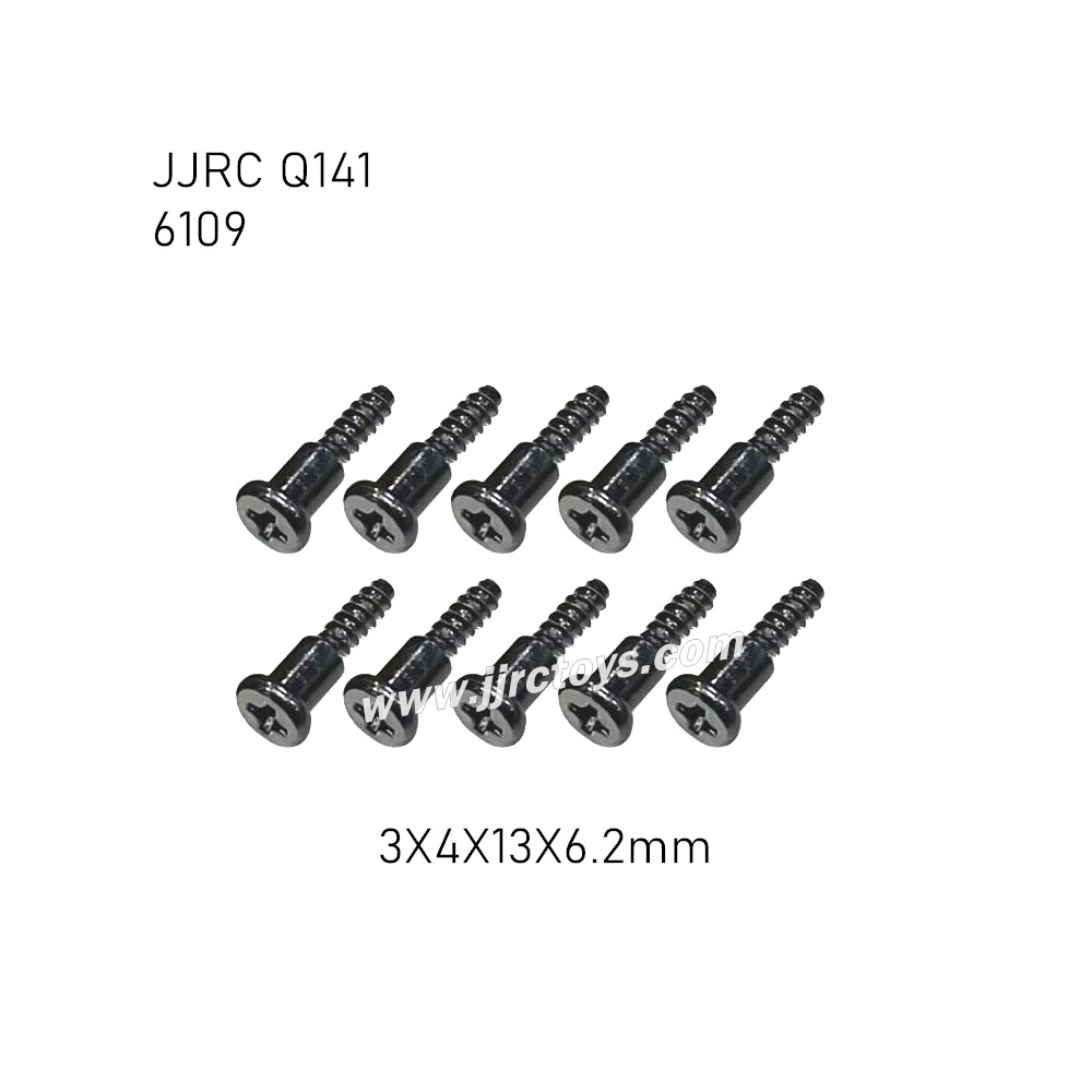 JJRC Q141 RC Truck Parts Screw 3X4X13X6.2mm 6109