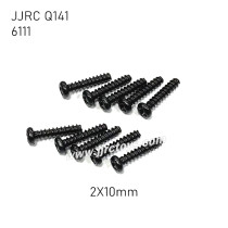 JJRC Q141 RC Truck Parts Screw 2X10mm 6111