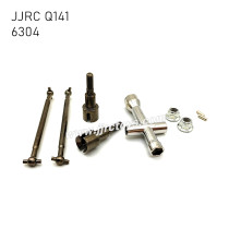 JJRC Q141 RC Truck Parts Metal Rear Drive Shaft Kit 6304