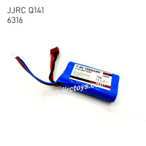 JJRC Q141 1/16 RC Car Parts 7.4V 15C 1500mAh 18650 Battery 6316