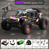 JJRC Q141 1/16 Off Road RC Car (Brushless Version) purple