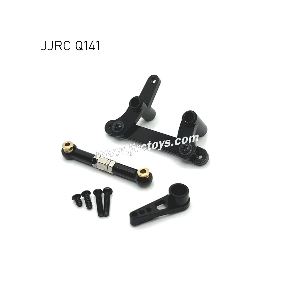 JJRC Q141 Upgrade Parts Metal Steering Kit,Servo Rod and Servo Arm black JJRC Q141 Upgrade Parts Metal Steering Kit,Servo Rod and Servo Arm black