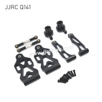JJRC Q141 Upgrade Parts Metal Front Steering Cup,Steering Rod,Front Swing Arm Kit black