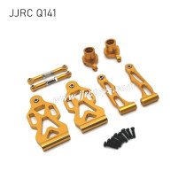 JJRC Q141 Upgrade Parts Metal Front Steering Cup,Steering Rod,Front Swing Arm Kit yellow