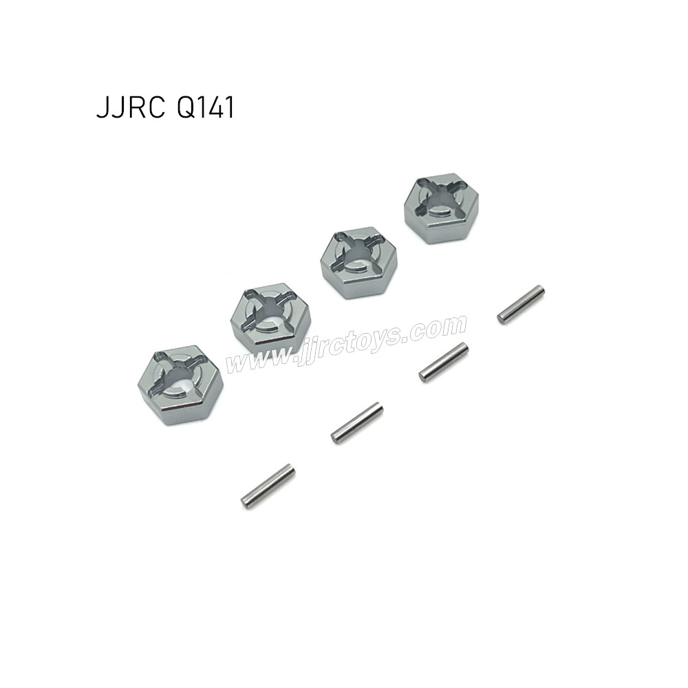 JJRC Q141 RC Car Upgrades Metal Wheel Hex gray JJRC Q141 RC Car Upgrades Metal Wheel Hex gray