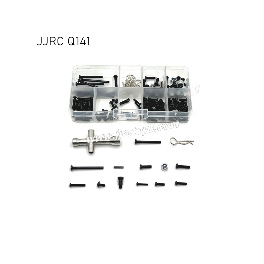 JJRC Q141 RC Car Upgrades Metal Screw Kit front JJRC Q141 RC Car Upgrades Metal Screw Kit front