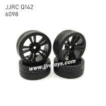 JJRC Q142 4WD RC Car Parts Flat Running Tire 6098