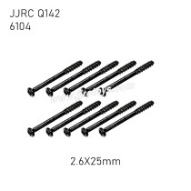 JJRC Q142 4WD RC Car Parts Screw 2.6X25PBH 6104