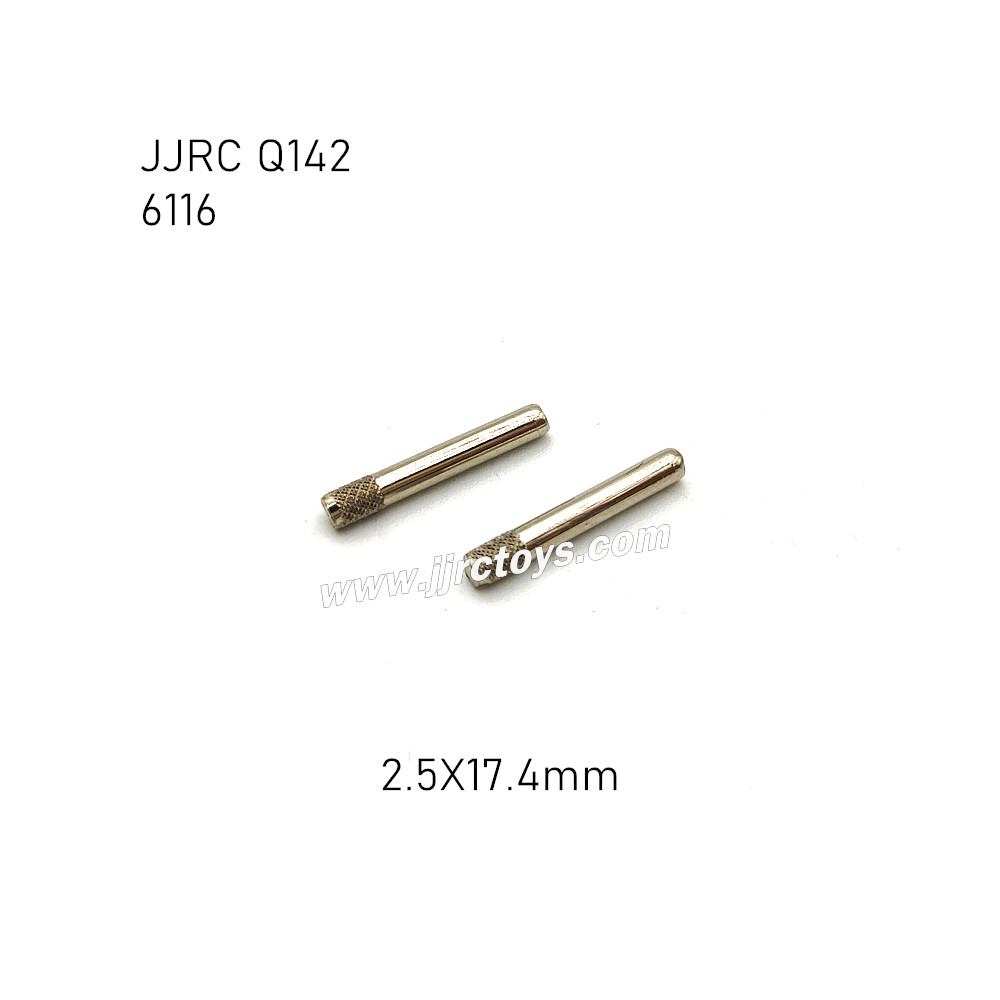 JJRC Q142 4WD RC Car Parts Rear Lower Swing Arm Shaft Pin (2.5X17.4mm) 6116 JJRC Q142 4WD RC Car Parts Rear Lower Swing Arm Shaft Pin (2.5X17.4mm) 6116