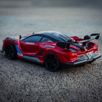 JJRC Q117E 1/16 Electric 4WD Drift Racing RC Car red rear