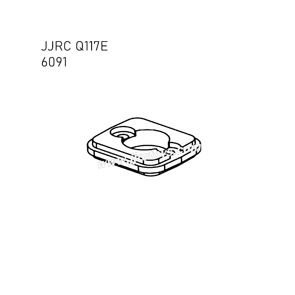 JJRC Q117E RC Car Parts Motor Mount 6091 JJRC Q117E RC Car Parts Motor Mount 6091