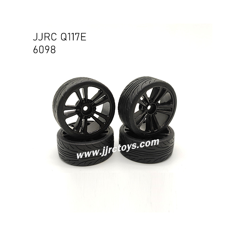 JJRC Q117E RC Car Parts Flat Running Tire 6098 JJRC Q117E RC Car Parts Flat Running Tire 6098