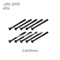 JJRC Q117E RC Car Parts Screw 2.6X25PBH 6104