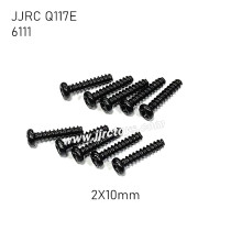 JJRC Q117E 1/16 RC Car Parts Screw 2X10PBH 6111