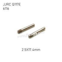 JJRC Q117E 1/16 RC Car Parts Rear Lower Swing Arm Shaft Pin (2.5X17.4mm) 6116