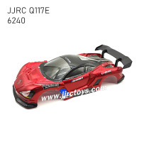 JJRC Q117E 1/16 RC Car Parts Body Shell 6240 red