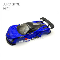 JJRC Q117E 1/16 RC Car Parts Body Shell 6241 blue front