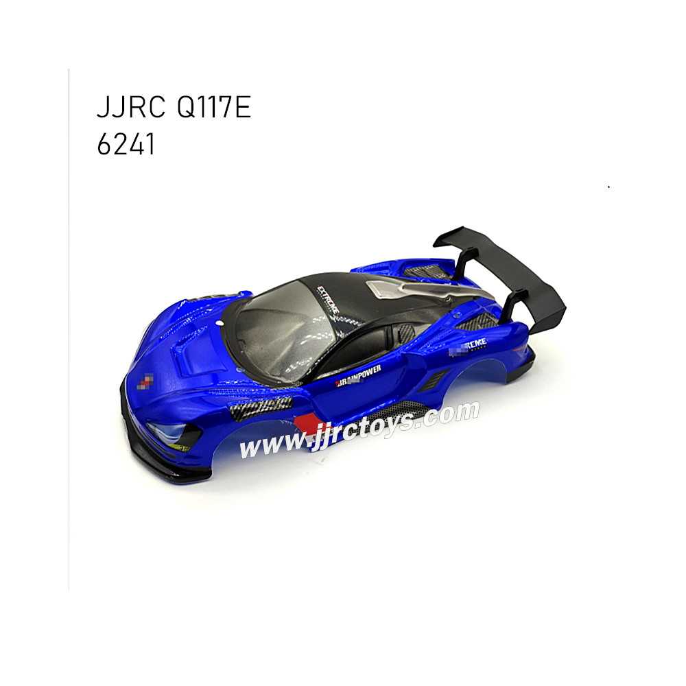 JJRC Q117E 1/16 RC Car Parts Body Shell 6241 blue front JJRC Q117E 1/16 RC Car Parts Body Shell 6241 blue front