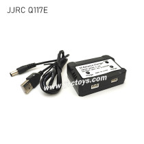 JJRC Q117E 1/16 RC Car Upgrade Parts 7.4V Dual Battery Charger