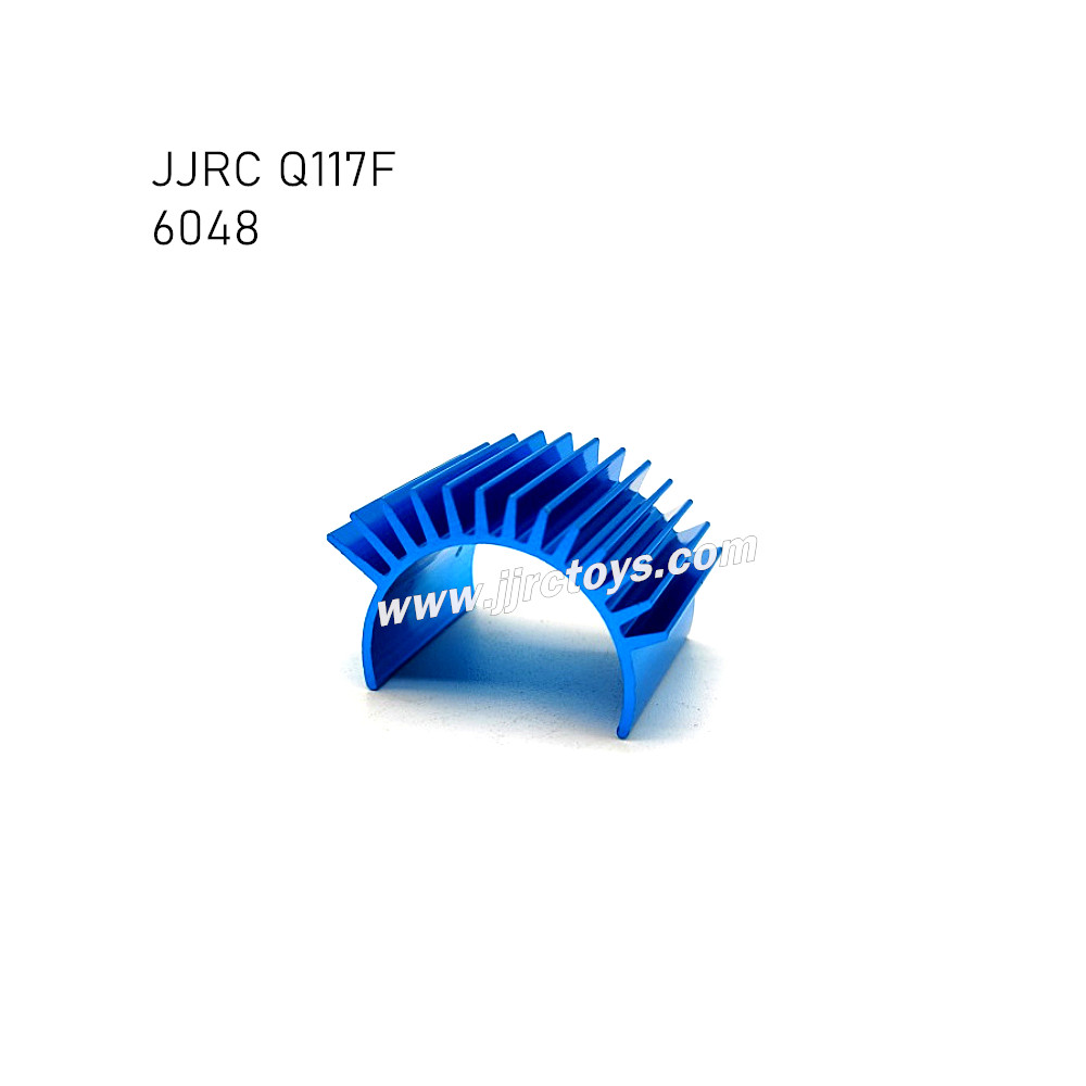 JJRC Q117F Parts 390 Motor Heatsink 6048 blue JJRC Q117F Parts 390 Motor Heatsink 6048 blue