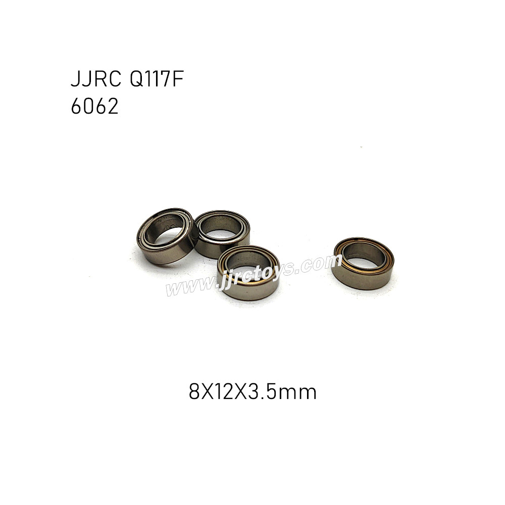 JJRC Q117F Parts Ball Bearing 8X12X3.5mm 6062 JJRC Q117F Parts Ball Bearing 8X12X3.5mm 6062