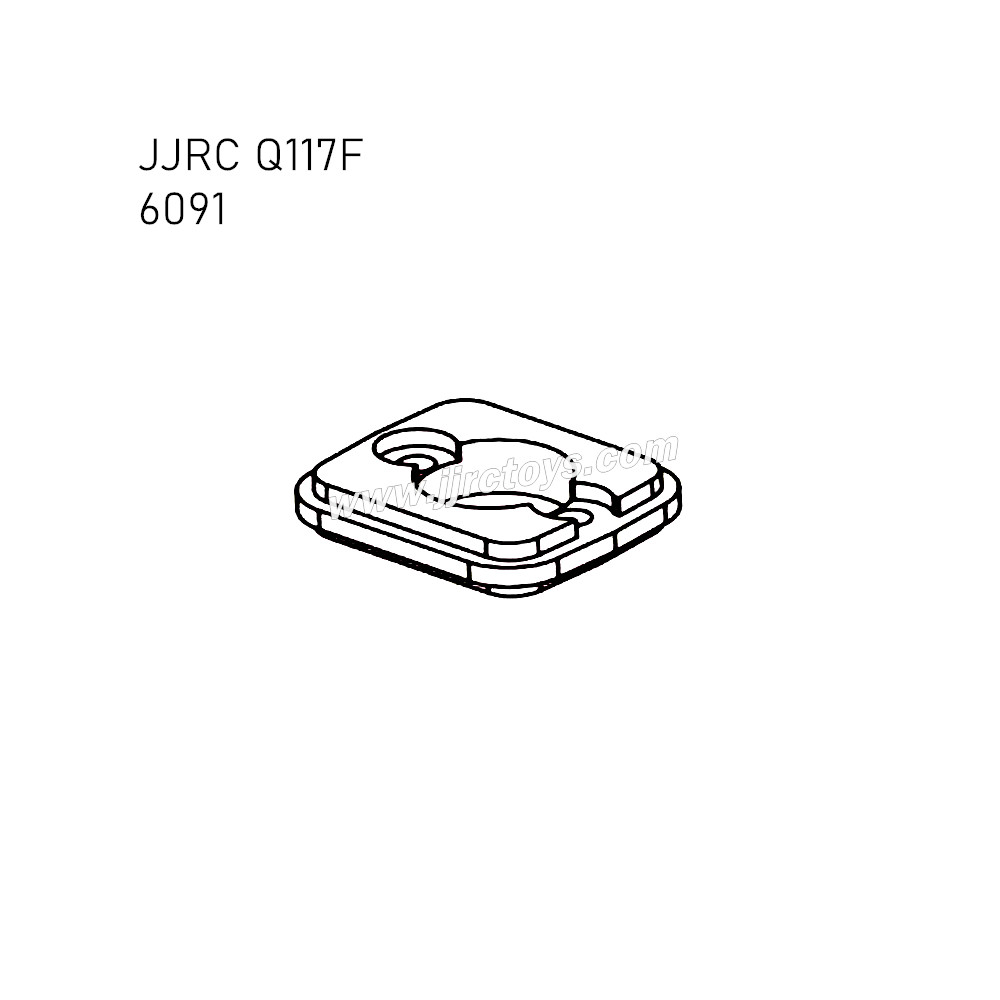 JJRC Q117F RC Car Parts Motor Mount 6091 JJRC Q117F RC Car Parts Motor Mount 6091