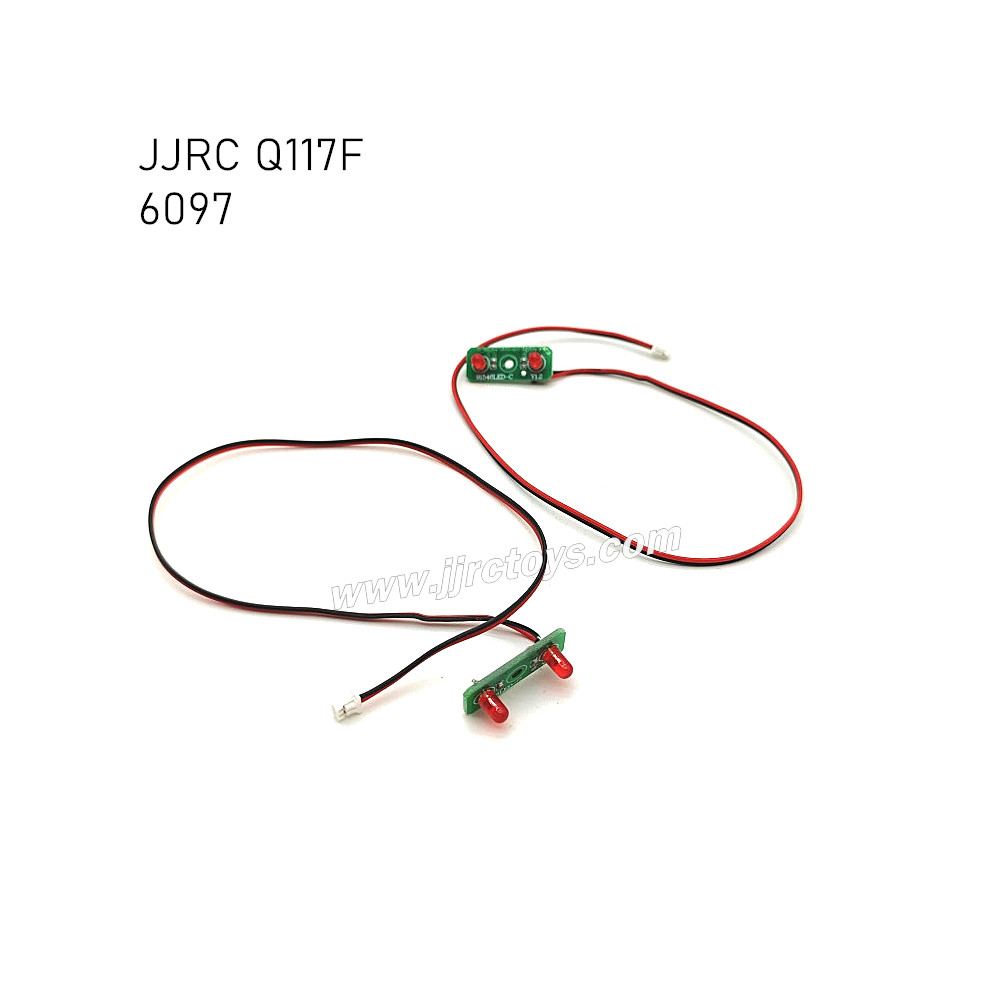 JJRC Q117F RC Car Parts Tail Light Panel 6097