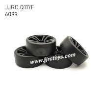 JJRC Q117F RC Car Parts Drift Tires 6099