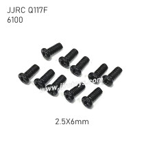 JJRC Q117F 1/16 RC Car Parts Screw 2.5X6KM 6100