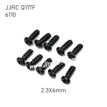 JJRC Q117F 1/16 RC Car Parts Screw 2.3X6PBH 6110