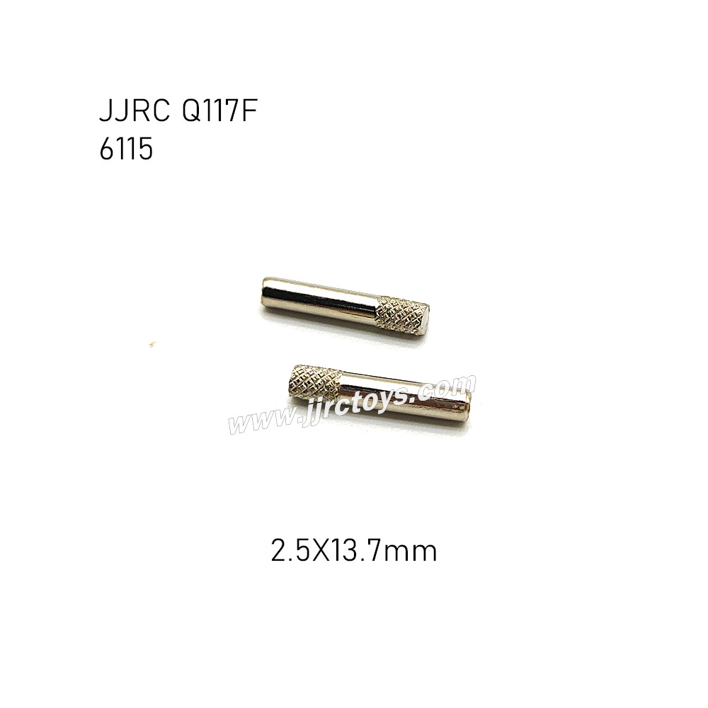 JJRC Q117F 1/16 RC Car Parts Rear Upper Swing Arm Shaft Pin 2.5X13.7mm 6115 JJRC Q117F 1/16 RC Car Parts Rear Upper Swing Arm Shaft Pin 2.5X13.7mm 6115