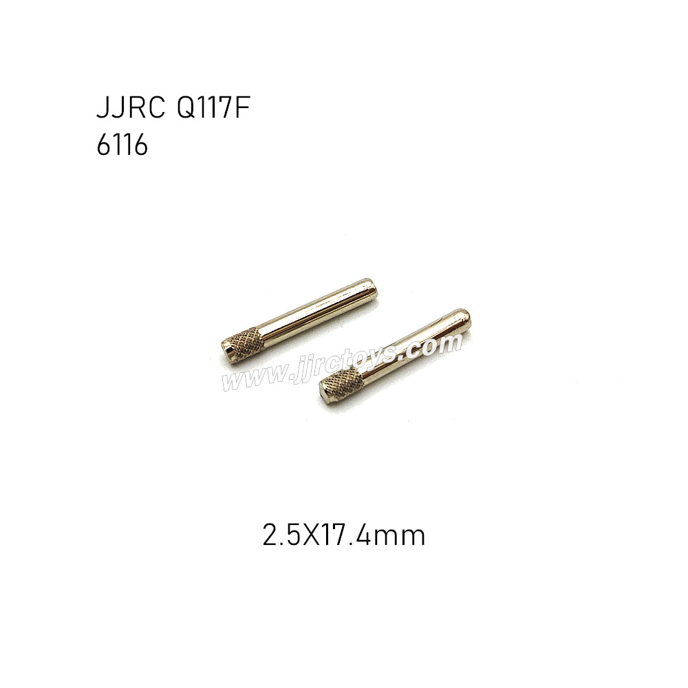 JJRC Q117F 1/16 RC Car Parts Rear Lower Swing Arm Shaft Pin 2.5X17.4mm 6116 JJRC Q117F 1/16 RC Car Parts Rear Lower Swing Arm Shaft Pin 2.5X17.4mm 6116